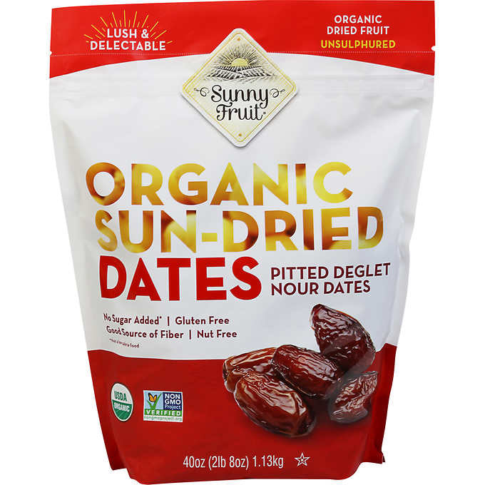 Organic Pitted Dates