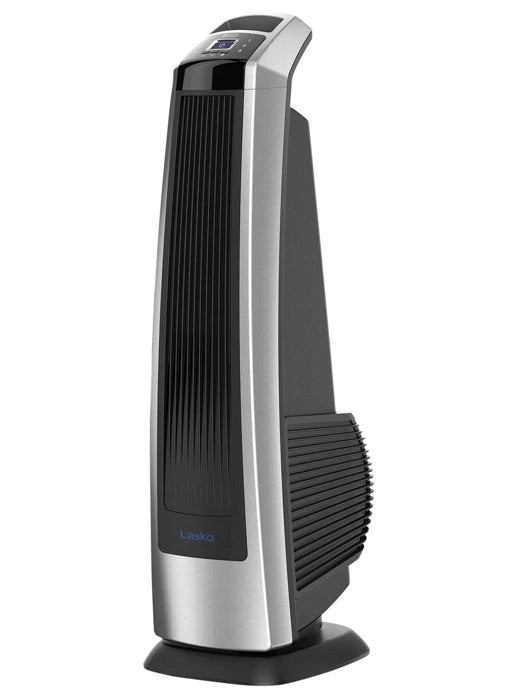 LASKO U35115 OSCILLATING HIGH VELOCITY FAN, BLACK & SILVER + 300W