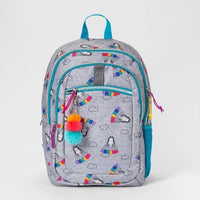 17" Panda Kids' Backpack Gray - Cat & Jack