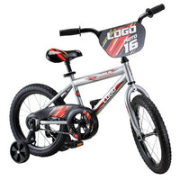 Pacific 16" Logo Kids' Bike - Red/Gray (3-7 years)