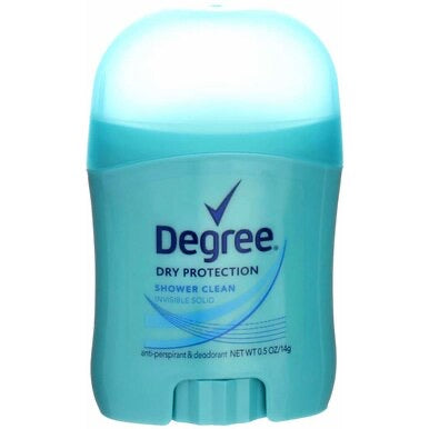 Degree Shower Clean Dry Protection Antiperspirant Deodorant Stick, 0.5 oz DLC:11/21