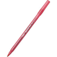 
              BIC Round Stic Xtra Life, Medium Point Red
            