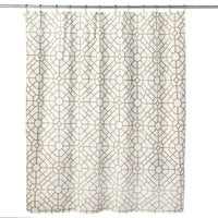 
              Vern Yip Bamboo Lattice Shower Curtain Natural - Skl Home
            