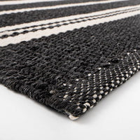 
              76cm x 102cm Outdoor Rug Black Stripe - Thresholda designed with Studio McGee
            