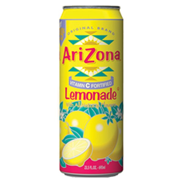 Arizona Tea Lemonade Big Cans 680mL DLC: 06-DEC24