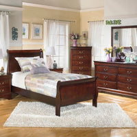 KING Size Bed, Dresser , Nightstand, Chest & Mirror