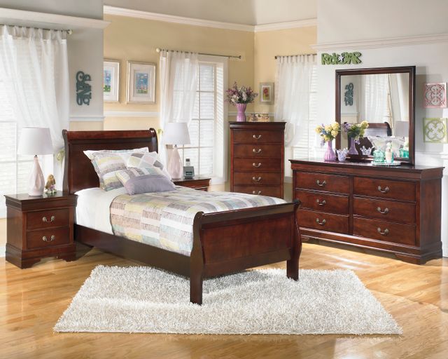 KING Size Bed, Dresser , Nightstand, Chest & Mirror