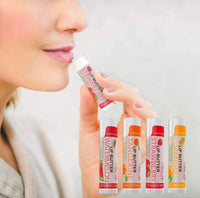 
              CHAP-LIP Lip Balm with Fruit Flavors, Cocoa Butter, Coconut Oil | Moisturizing Vitamin E & Total Hydration Treatment & Soothing Lip Therapy
            