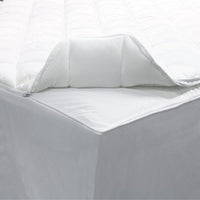 
              Twin Waterproof Mattress Protector White - AllerEase
            
