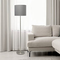 Simple Designs LF2004-GRY Floor Lamp, Gray