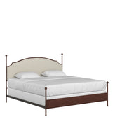 
              3 places Swindon Cream Curved Top Poster Bed, King
            