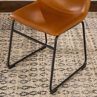 18" Faux Leather Dining Chair 2 Pack