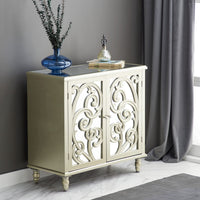 
              Wood Glam Cabinet
            