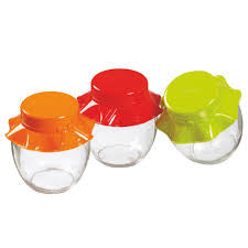 Herevin Set of 3 Bow Shalt Shaker - 60 cc, Color May Var