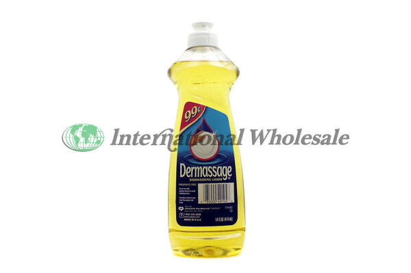 Dermassage Dish Detergent 14 Oz/414mL. MOUA