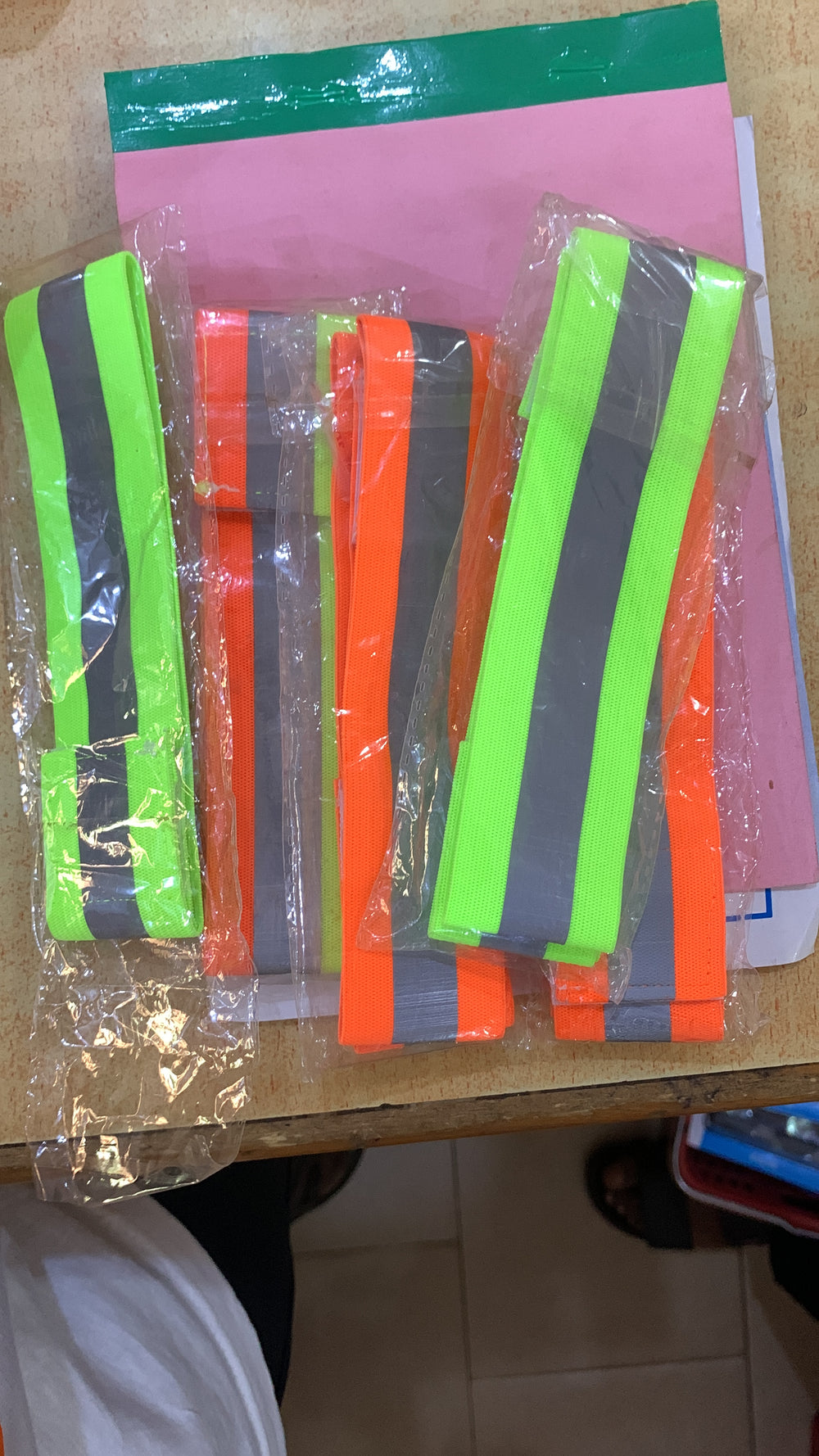 Adjustable Reflective Tape Running Reflective Belt