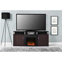 
              Ameriwood Home Delmar Electric Fireplace Tv Console For Tvs Up To 180cm
            