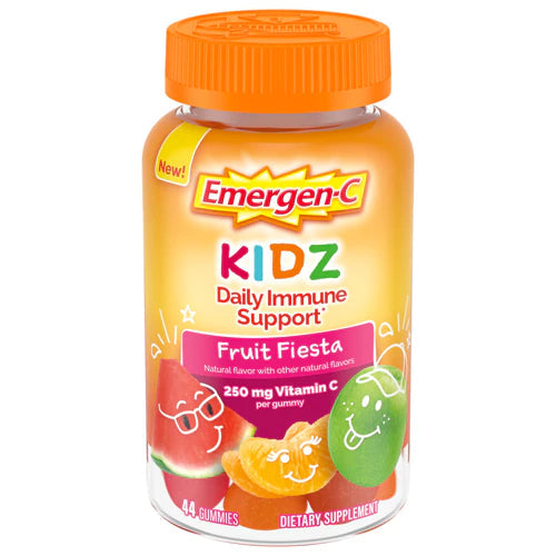 Emergen-C Kidz Daily Immune Support Fruit Fiesta - 44 Gummies DLC: 04/23