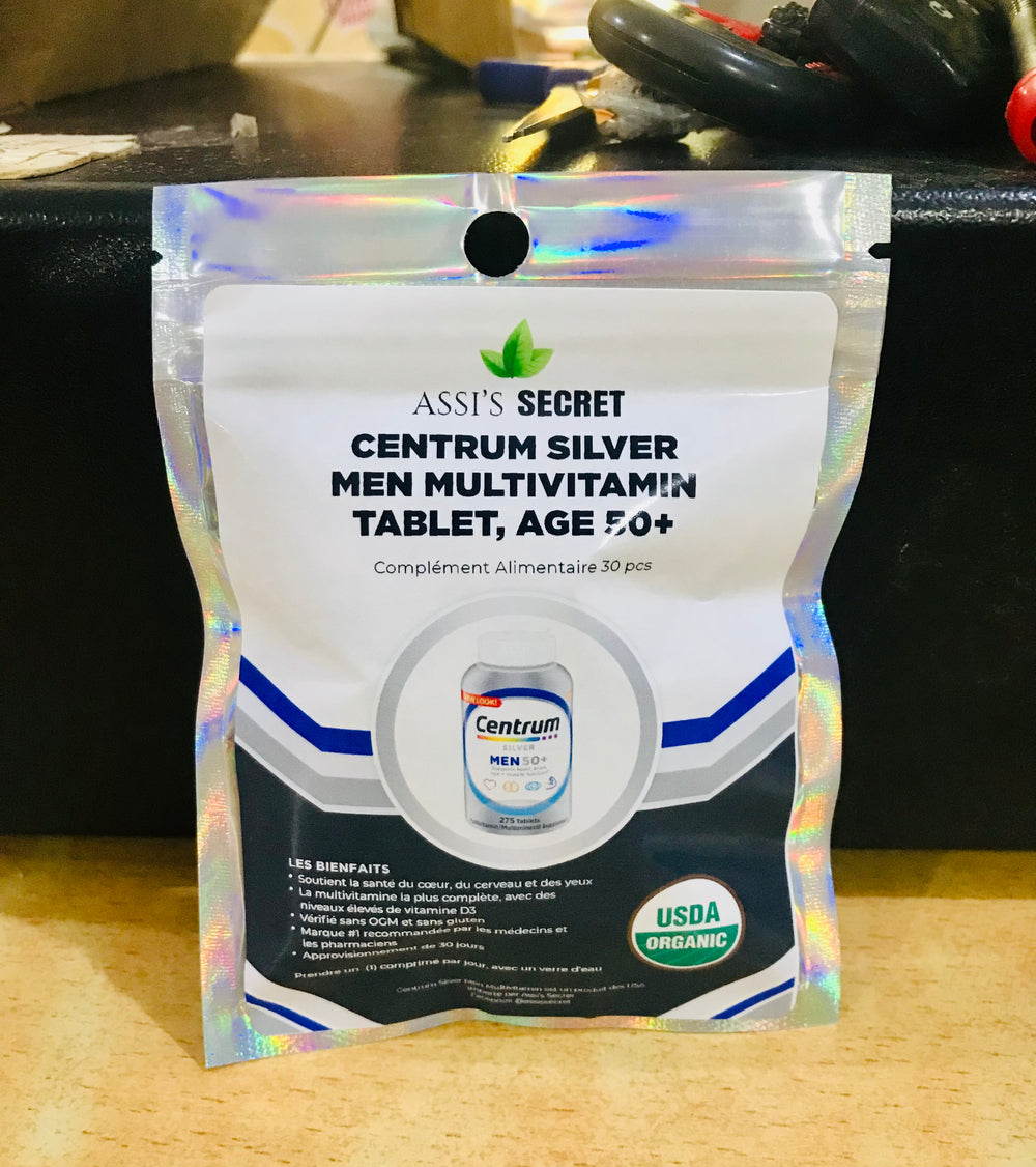 Assi’s Secret Centrum Silver Men Multivitamin Age 50+ / 30 Tablets