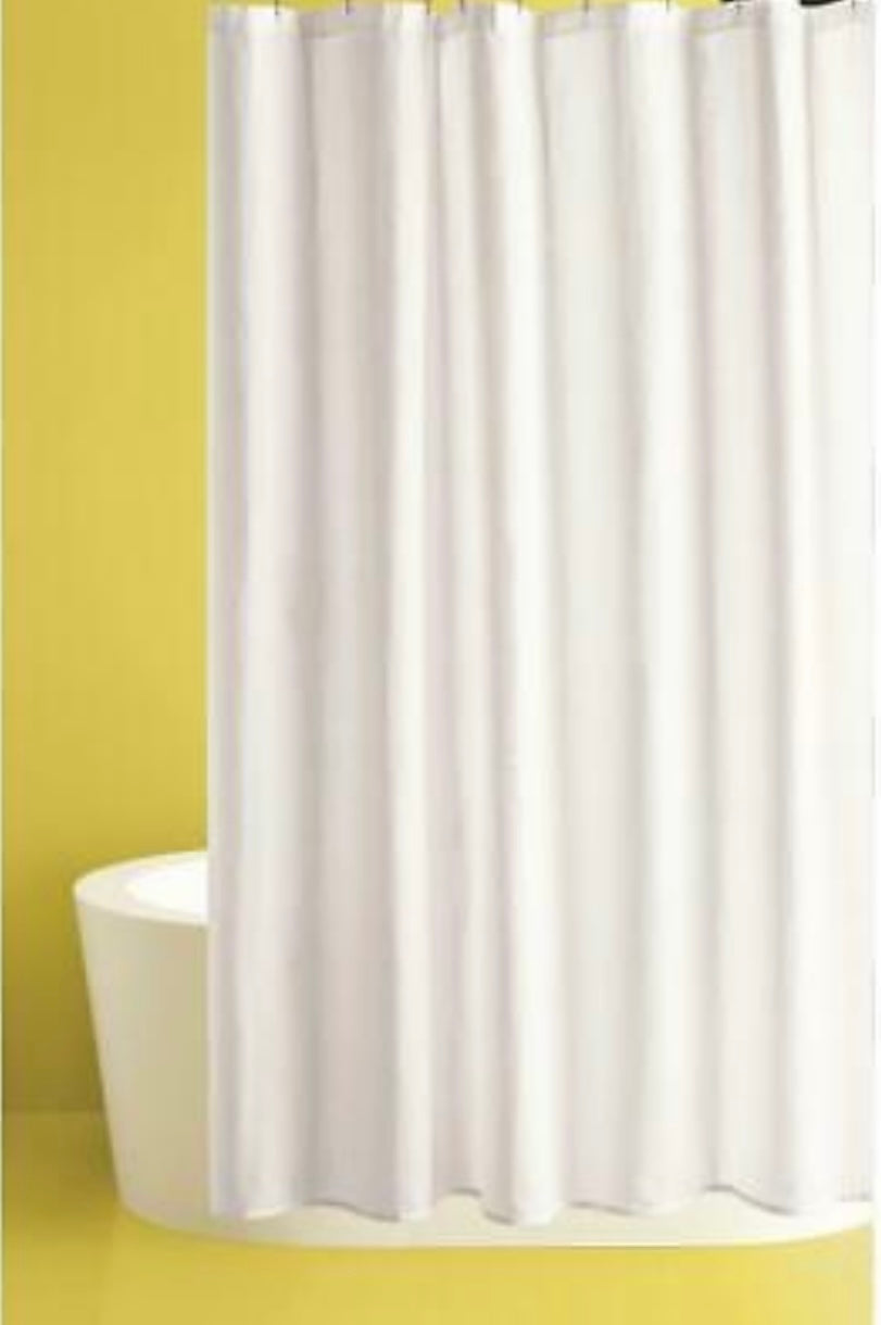 Rideau de douche en tissu gaufré Room Essentials - Blanc