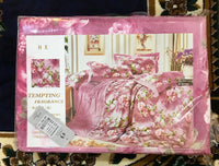 
              Ming Ren Ensemble 4pcs en Coton de Soie Active Housse de Couette: 200x230cm-Drap: 250x250cm-Taie d'oreiller: 48x74cm 3places
            