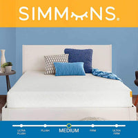 
              Matelas 1 Place Simmons 8" Medium Gel Memory Foam
            