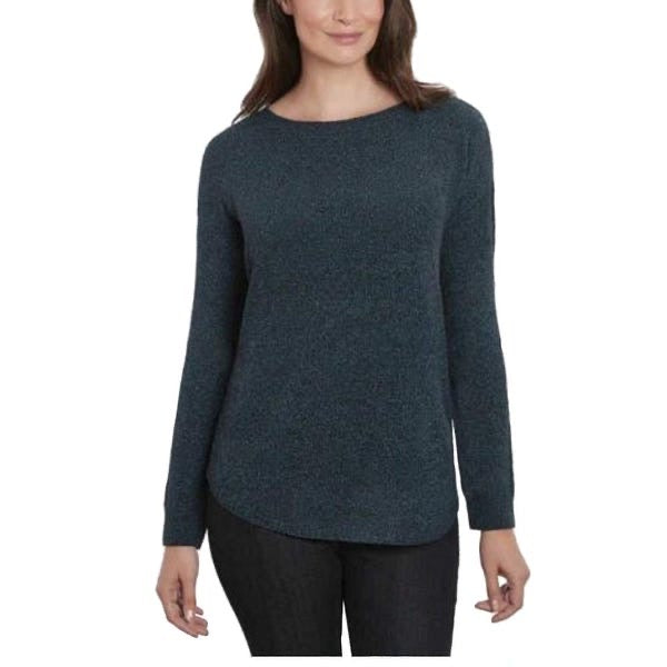 Ellen Tracy Women's Tweed Sweaters gray  M