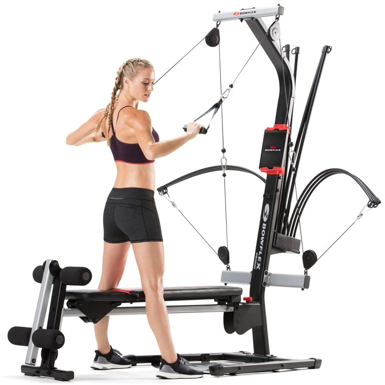 Bowflex PR1000 Home Gym Weight Lifting Avirage aérobie et banc pliant vertical