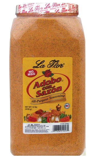 La flor adobo con sazon 10LB  4.5 kg