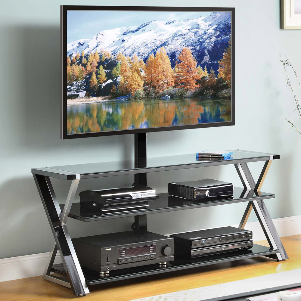 Tv Stand [60”W - 20”D - 23”H ] - White Or Cherry