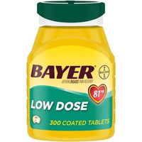 Bayer Aspirin 81Mg Tab 300S. DLC:10/23