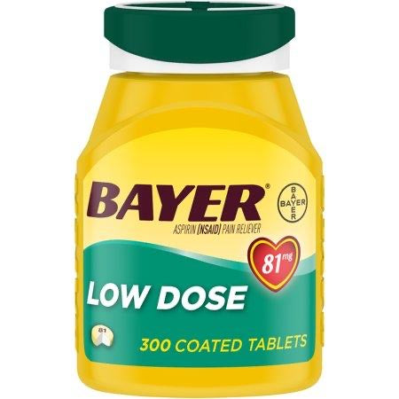 Bayer Aspirin 81Mg Tab 300S. DLC:10/23