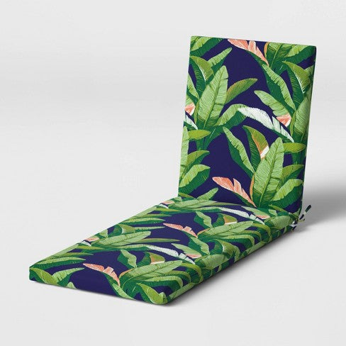Outdoor Chaise Cushion DuraSeason FabricBanana Leaf - Threshold