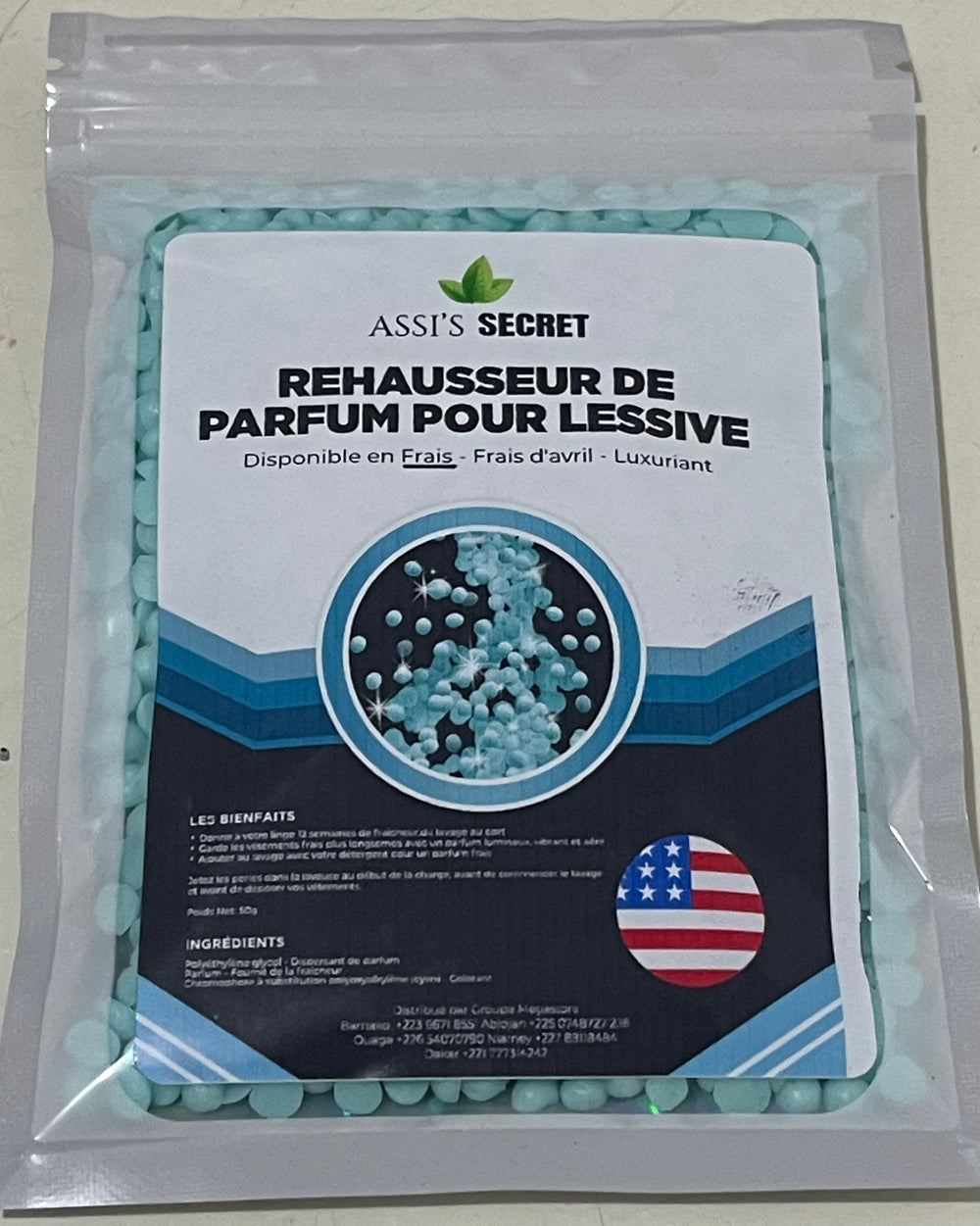 Assi’s Secret Rehausseur de Parfum pour lessive 50g