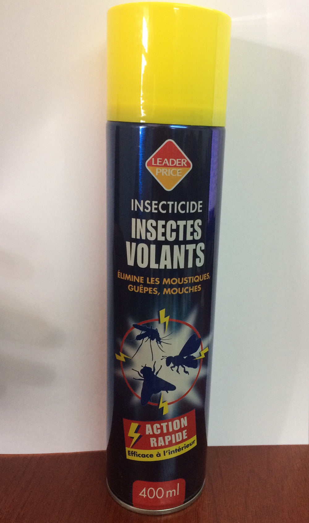 INSECTICIDE INSECTES VOLANTS Leader Price 400 ml
