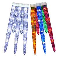 
              Philips 12ct Christmas LED 3 Color Effects Molded Icicles String Lights Bi-Color/3.3M
            