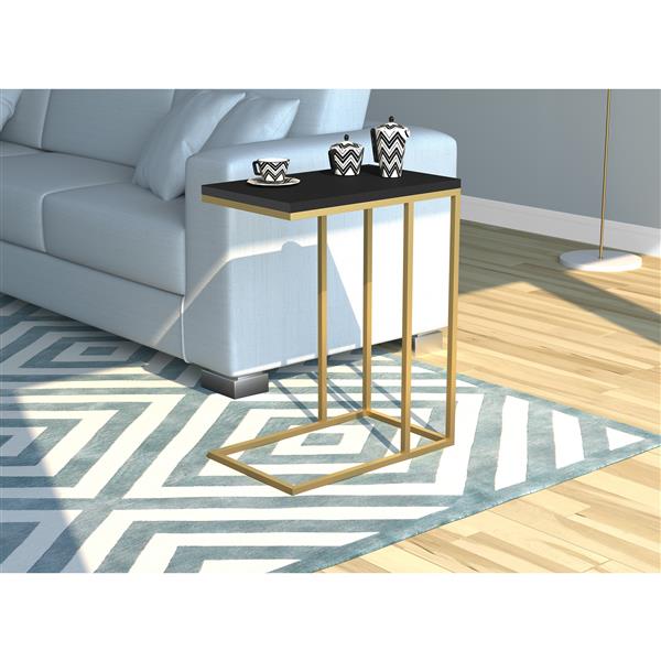 Accent Table Black
