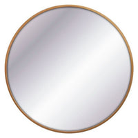 
              28" Round Decorative Wall Mirror Brass - Project 62
            