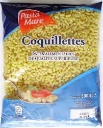 Coquillettes - Pâtes alimentaires de qualité supérieure - Pasta Mare - 500g DLC: 09/2027
