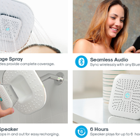 Atomi Showerhead with Detachable Bluetooth Speaker MCI