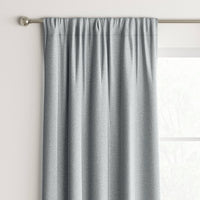 54"x84" Linen Light Filtering Curtain Panel Natural - Threshold™