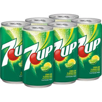 7 UP-Lemon-lime Mini Cans 221mL DLC: 22-OCT22
