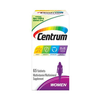 Centrum Women MultiVitamin /Multiminetal-- 65 Tablets DLC: MAR-23