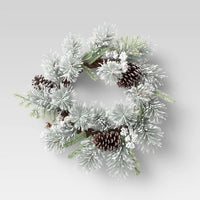 Heavy Flocked Garland - Threshold™