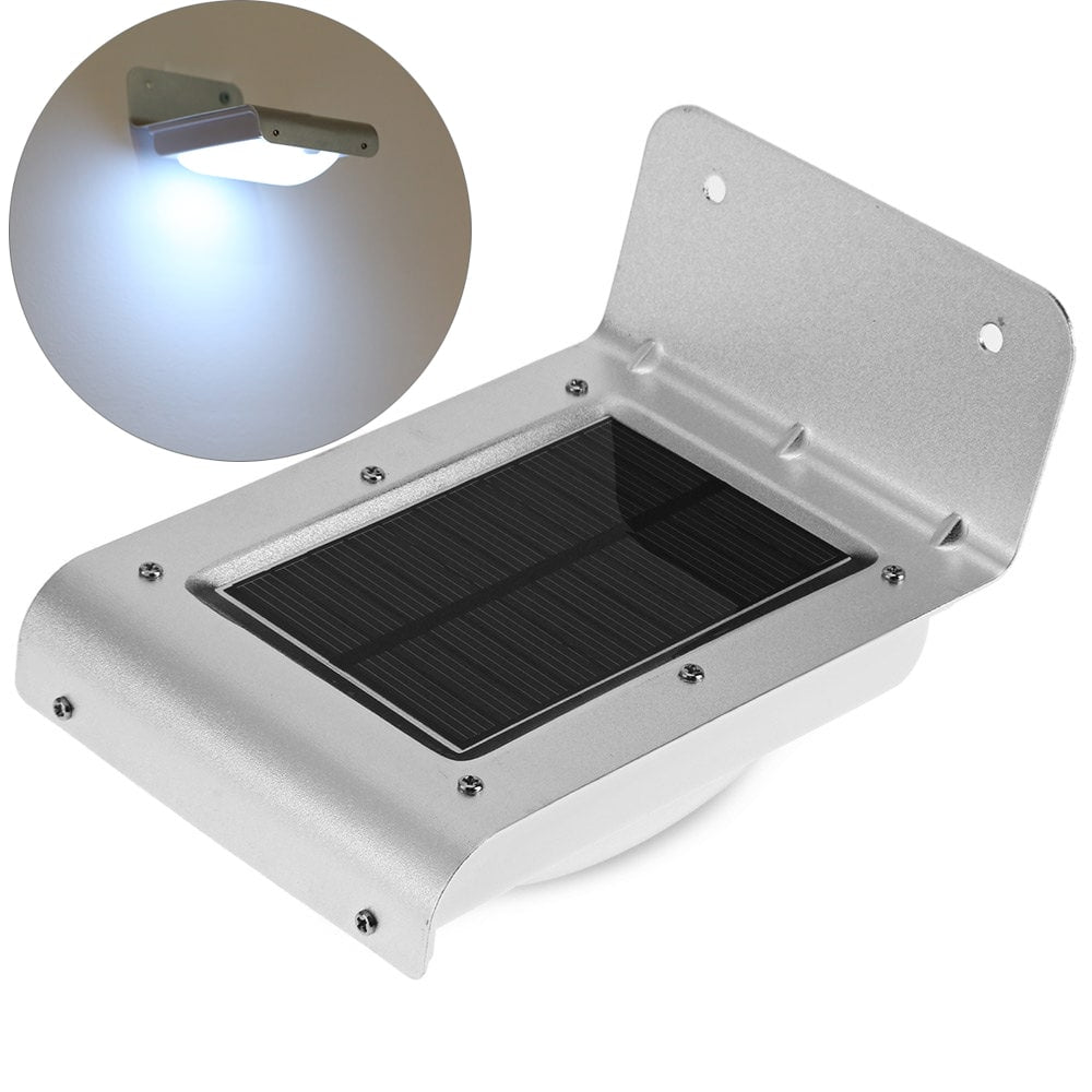 16 LED Solar Power Motion Sensor Garden Security Lamp Outdoor