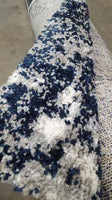 
              Thomasville Bali luxury shag rugs 7ft 10in x 10 ft Garda blue gray 238cm x 304cm
            