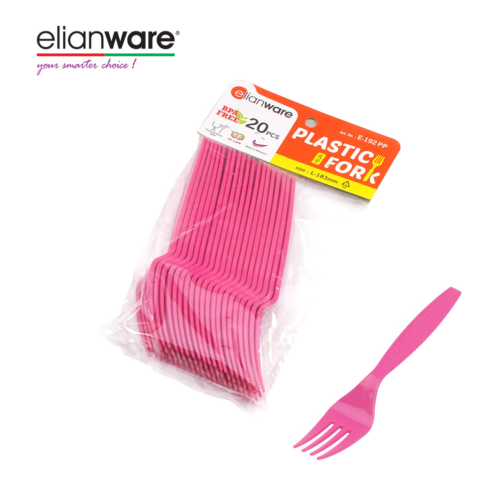 Fourchettes Plastique Elianware 20 pcs