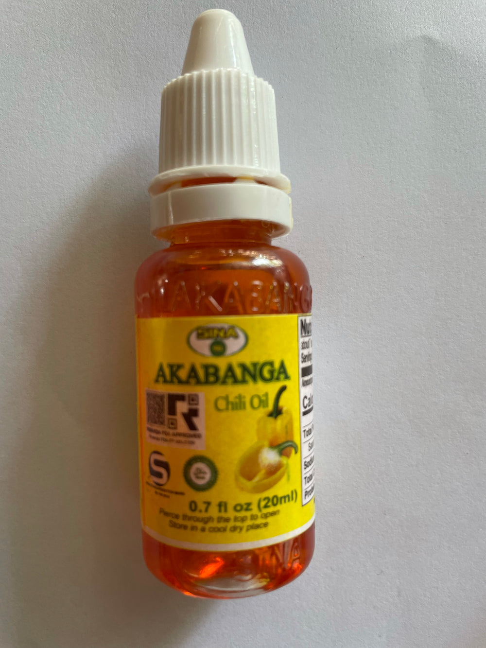 Sina AKABANGA Chili Oil 20mL