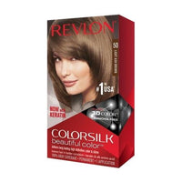 Revlon Colorsilk Beautiful Color, Permanent Hair Dye with Keratin, 100% Gray Cov