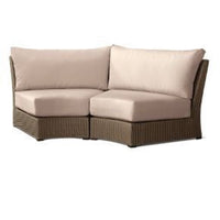 Chair: Edgewood Half Round Sectional Armless Sectional Chair (2 pack)